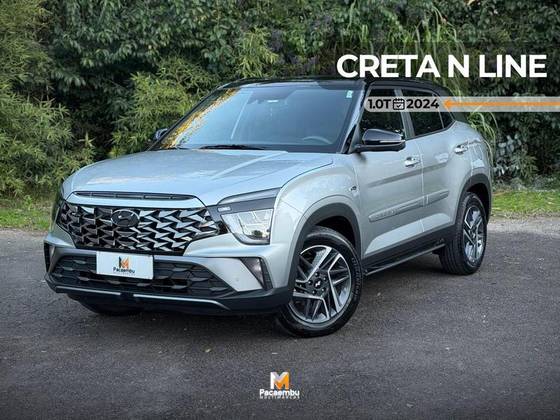 HYUNDAI CRETA 1.0 TGDI FLEX N LINE AUTOMÁTICO HYUNDAI CRETA 1.0 TGDI FLEX N LINE AUTOMÁTICO